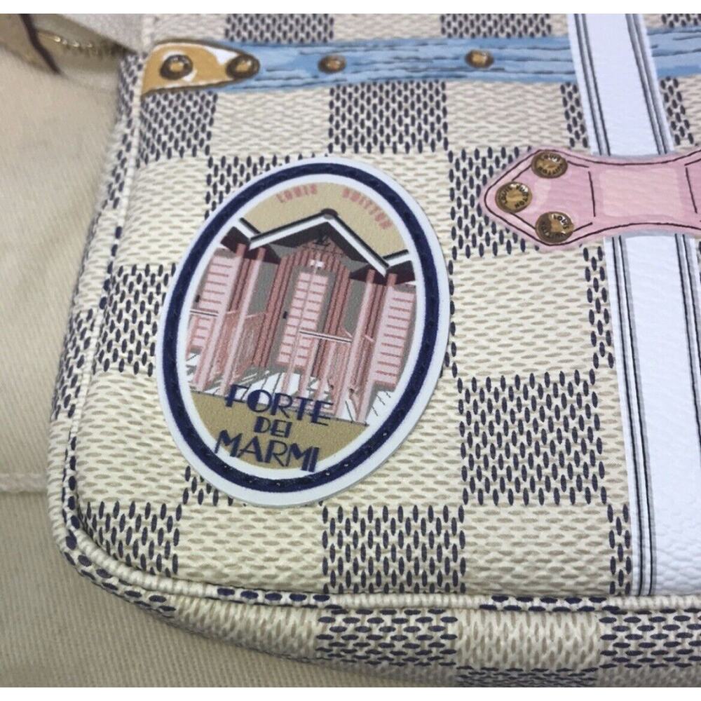 MINI POCHETTE LOUIS VUITTON FORTE DE MARMI LIMITED EDITION D. Azur - Picture 10 of 13